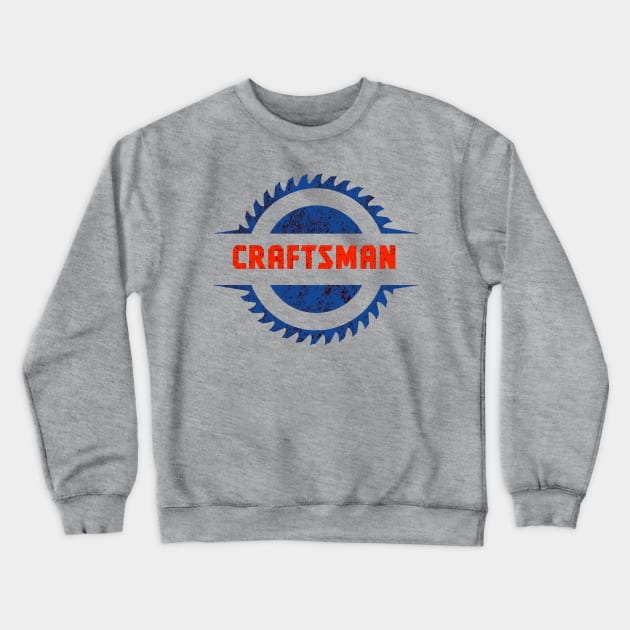 Craftsman Crewneck Sweatshirt by Midcenturydave